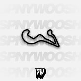 Atlanta Motorsports Park Full Course Track Decal