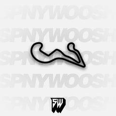 Atlanta Motorsports Park Full Course Track Decal