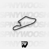 Mike Pero Motorsport Park Club Circuit Track Decal