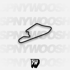 Mike Pero Motorsport Park Club Circuit Track Decal