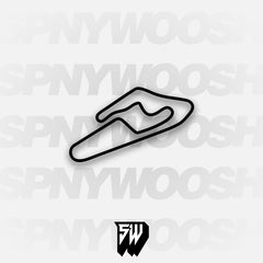 Mike Pero Motorsport Park GP Circuit Track Decal