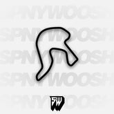 Mont Tremblant Circuit North Track Decal