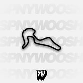 Mont Tremblant Circuit with Chicane Track Decal