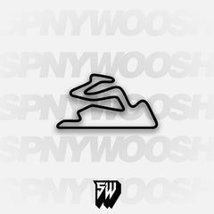 Monte Blanco V5 GP Circuit Track Decal