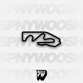 Monticello Motor Club 66 Course Track Decal