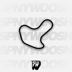 Monticello Motor Club Mushroom Track Decal
