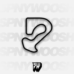 Monticello Motor Club South Course Track Decal