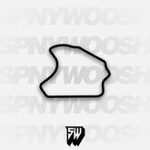 Morgan Park Raceway D Course Track Decal