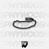 Auto Club Speedway Motorcycle Layout Track Decal