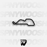 Morgan Park Raceway G Course Track Decal