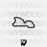 Morgan Park Raceway I Course Track Decal