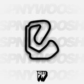 Mosport Driver Development Center 2.2km Track Decal