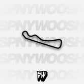 Most Autodrom Short Course Track Decal