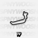 Motorsport Ranch Houston Medium Track Decal