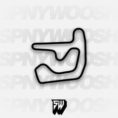 Motorsports Park Hastings Track Decal