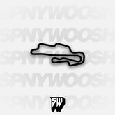 Mugello Circuit Track Decal