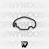Nashville Superspeedway Road Course Track Decal