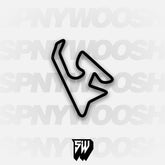 Navarra 3.9 km Speed Circuit Track Decal