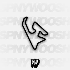 Navarra 3.9 km Speed Circuit Track Decal
