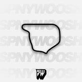 Nelson Ledges Short Course Track Decal