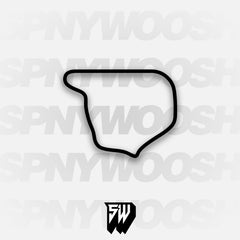 Nelson Ledges Short Course Track Decal