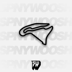Nevers Magny-Cours Circuit Track Decal