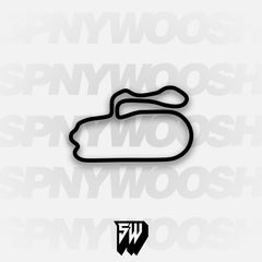 New Hampshire Motor Speedway Roval Alternate Course Track Decal