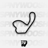 New Jersey Motorsports Park Lightning Track Decal