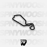 New Jersey Motorsports Park Thunderbolt with Chicane 1 Track Decal
