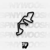 Autobahn Country Club Full Circuit Track Decal