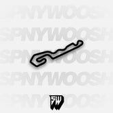 NOLA Motorsports Park - North Course A Track Decal