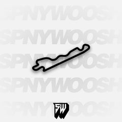 NOLA Motorsports Park - North Course D Track Decal