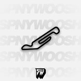 NOLA Motorsports Park - South Course Track Decal