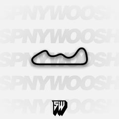 Autobahn Country Club Kart Circuit Track Decal