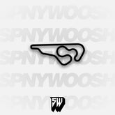 North Carolina Center for Automotive Research Track Decal