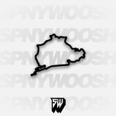NURBURGRING FULL CIRCUIT Track Decal