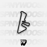 Oakland Valley Race Park Track Decal