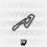Okayama International Circuit Track Decal