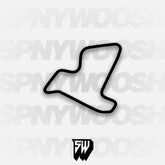 Autobahn Country Club North Circuit Track Decal