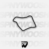 Oulton Park Fosters Circuit Track Decal