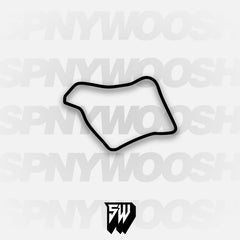 Oulton Park Fosters Circuit Track Decal