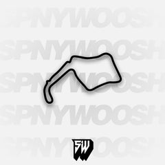 Oulton Park GP Circuit Track Decal
