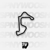 Autobahn Country Club South Circuit Track Decal