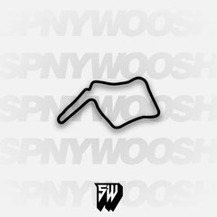 Oulton Park Island Circuit Track Decal