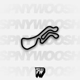 Palmer Motorsports Park Track Decal