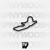 Pau Grand Prix Track Decal