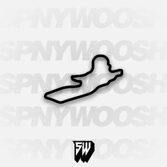 Pau Grand Prix Track Decal