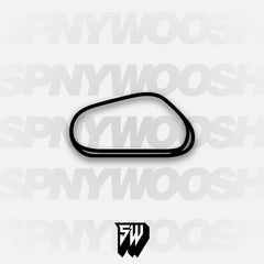 Phoenix International Raceway Road Tri-Oval Track Decal