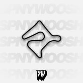 Pineview Run M1 Course Track Decal
