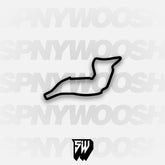Autodromo Enzo e Dino Ferrari Imola Track Decal